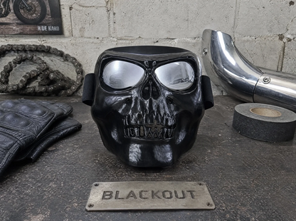 Skull Mask With Goggles