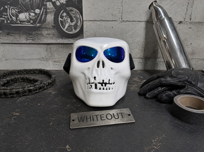 Skull Mask With Goggles